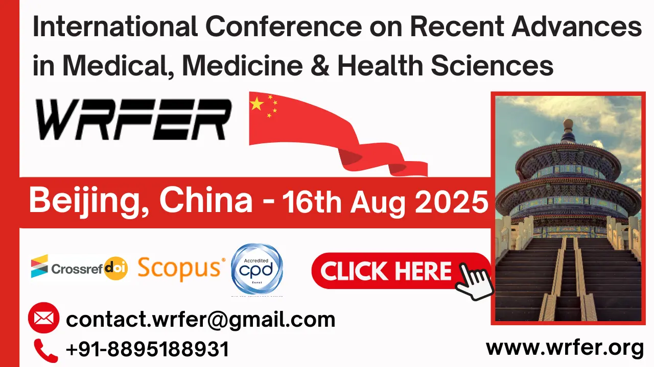 Medical, Medicine and Health Sciences Conference in China